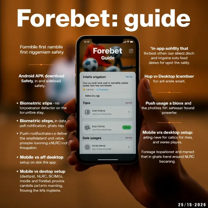 User interface showing the Forebet shop registration form on a digital device