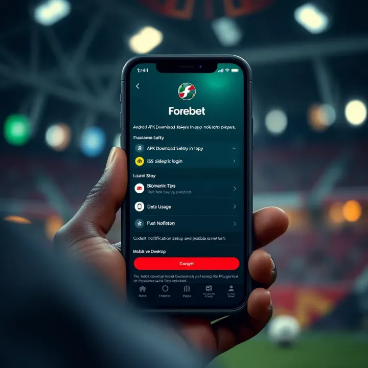 Comparison of Forebet Mobile App Features and Website Benefits Diagram comparing mobile app features and website advantages for Forebet users