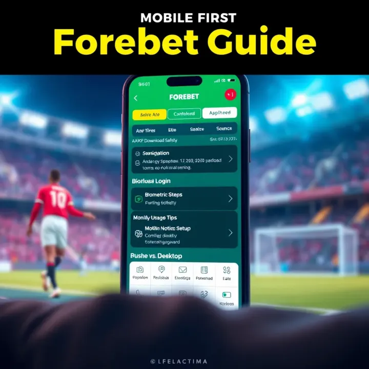 Mobile phone displaying football match predictions and live scores on Old Forebet platform