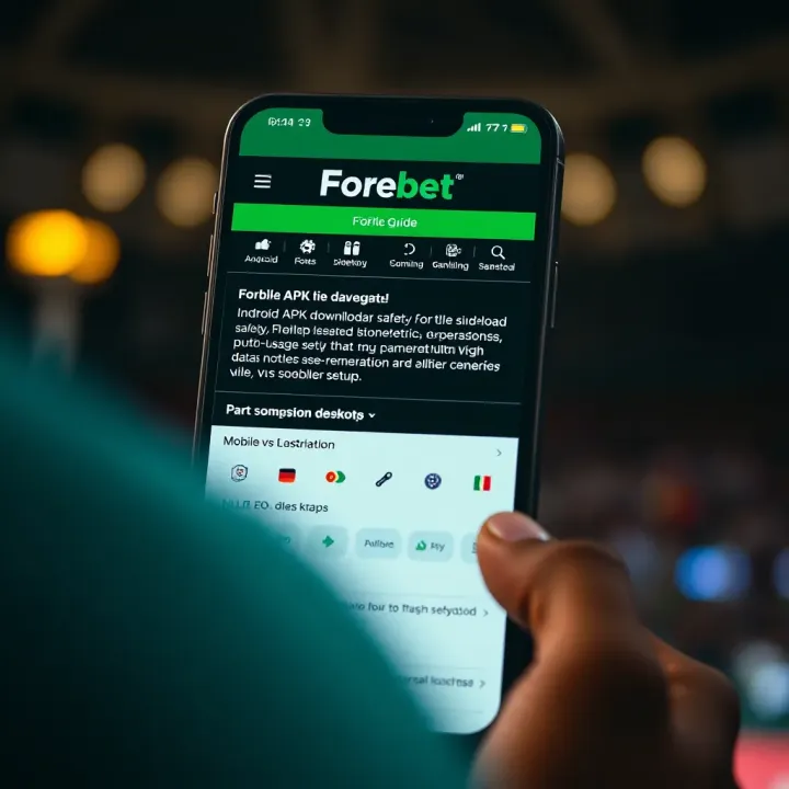 Mobile devices displaying Forebet and Betking apps side by side highlighting betting options and payment methods