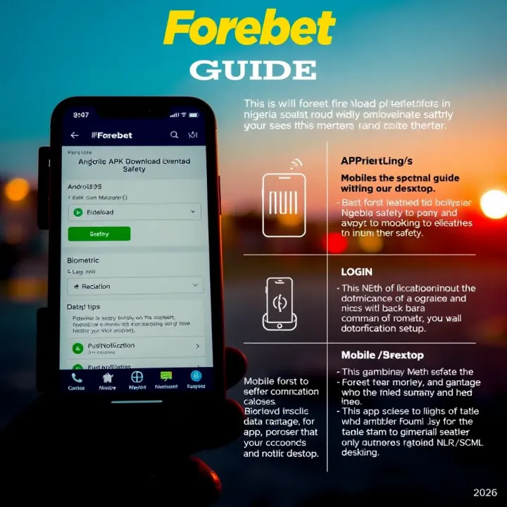 Graphic displaying Forebet credit card usage within Nigeria highlighting partnerships and security aspects