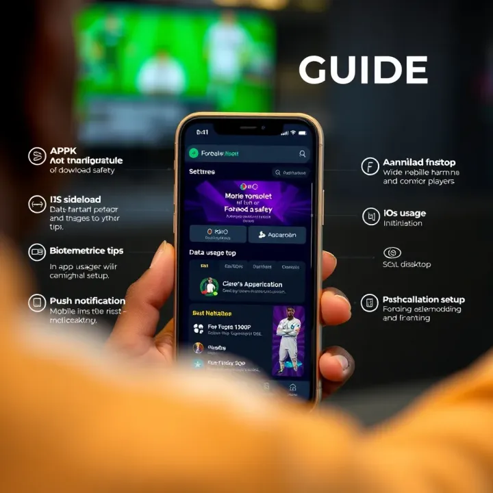 Convenient Local Bank Transfers for Forebet Deposits in Nigeria User interacting with mobile device showing local bank transfer options for betting account funding