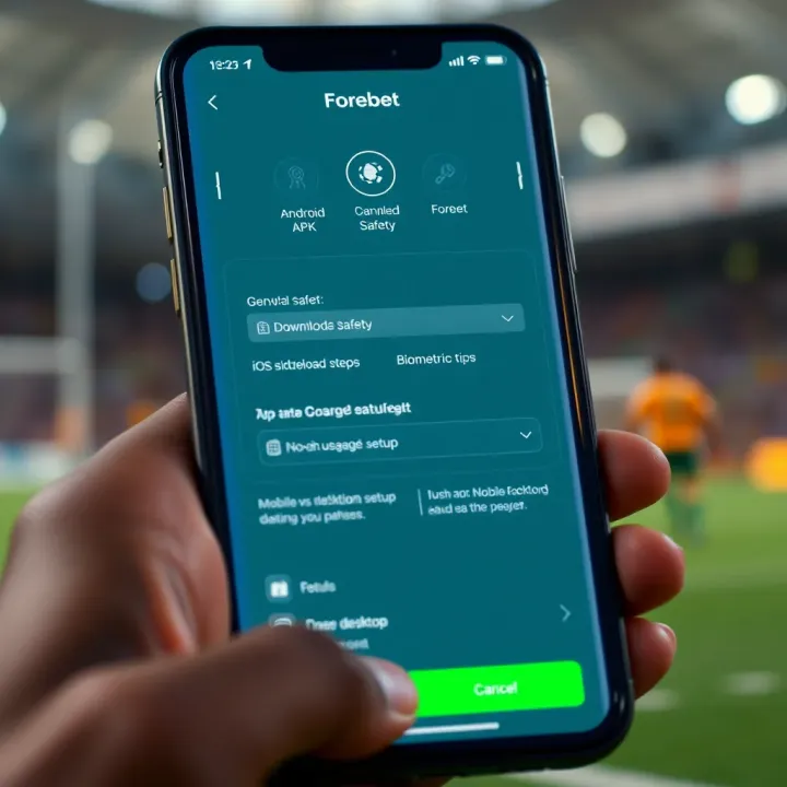 Secure password entry on Forebet login screen with digital security icons