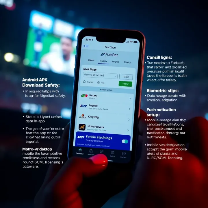 Illustration of secure account management and troubleshooting tips for Forebet Mobile Shop users