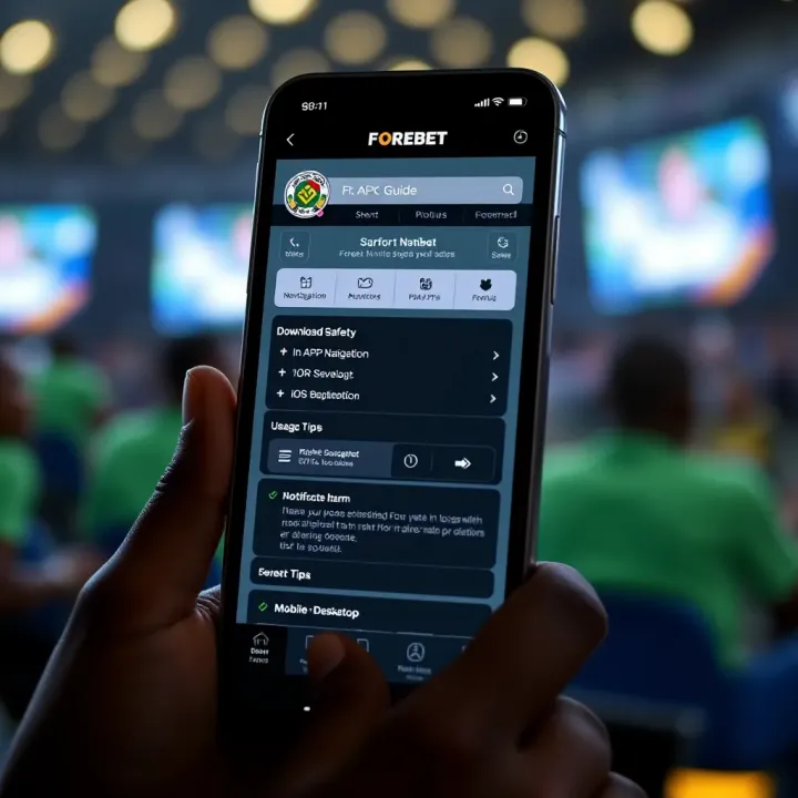 Dashboard displaying football match predictions and statistics on Forebet