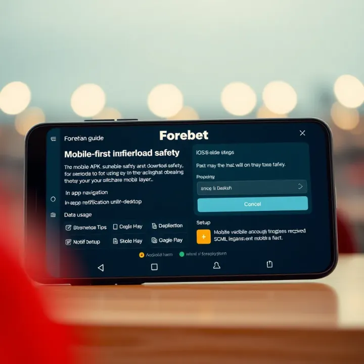 Screenshot of Forebet homepage displaying football match predictions and statistics