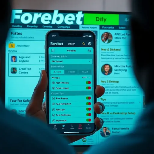 Logging into Online Forebet Nigeria for Football Predictions User logging into the Online Forebet Nigeria platform on a laptop