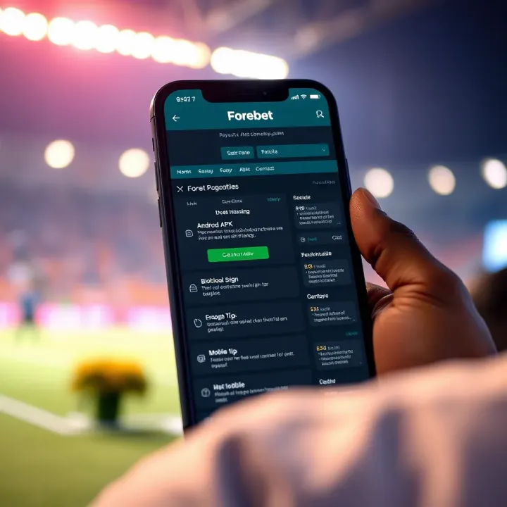 Dashboard displaying live football match statistics and betting odds on Sport Forebet platform