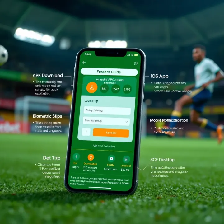 Mobile device displaying a user-friendly football forecast app interface with upcoming matches