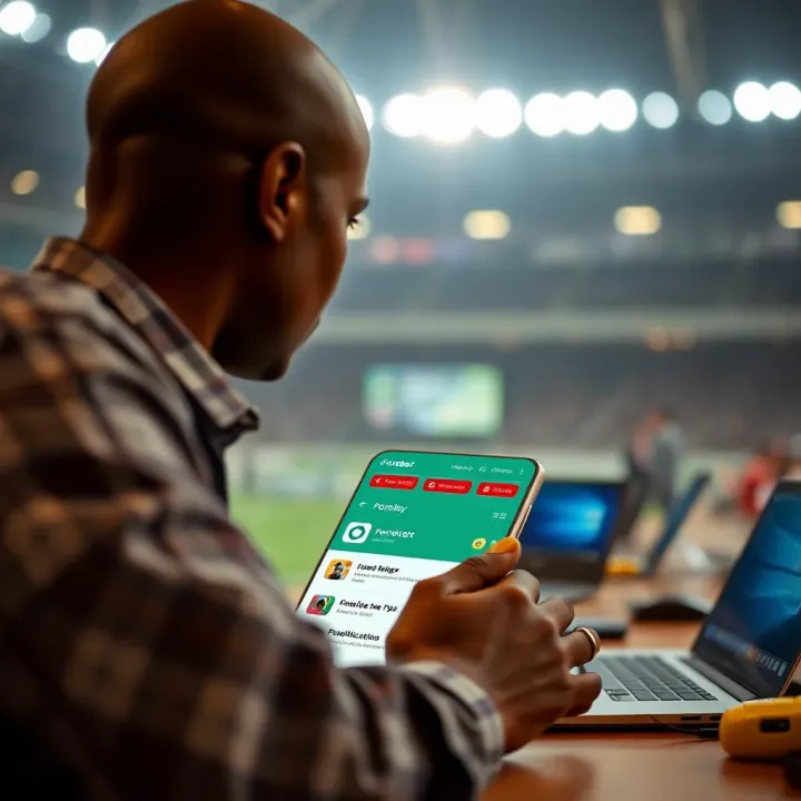 Football pitch with analytical charts and prediction data overlay