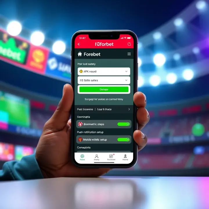 Graph displaying football match goal predictions on Forebet platform
